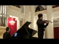 Joshua Bell plays Pablo Sarasate. St. Petersburg, 2012.