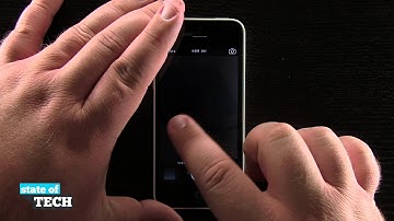 iPhone 5C Quick Tips - Quick Access the Camera from the Lock Screen