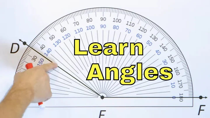 Learn Acute, Obtuse & Right Angles and Measure Angles with a Protractor - [5-9-7]