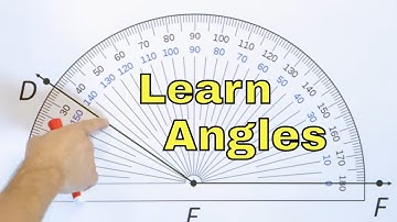 Learn Acute, Obtuse & Right Angles and Measure Angles with a Protractor - [5-9-7]