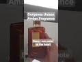 Gorgeous Unisex Amber Fragrance| Amber Blend by Davidoff #bestperfume #unisexfragrance #perfume
