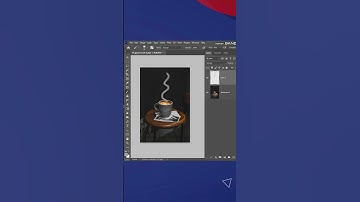 How To Add Steam And Vapours In Photoshop #shorts #photoshoptutorial