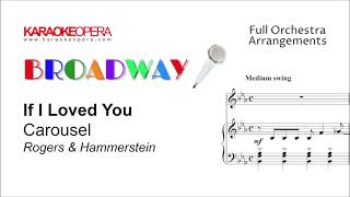 Broadway Series: If I Loved YouCarousel (Rodgers & Hammerstein) Orchestra only with score