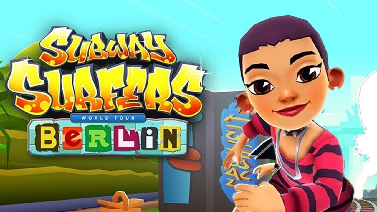 Subway Surfers Berlin com a rockeira Nina 