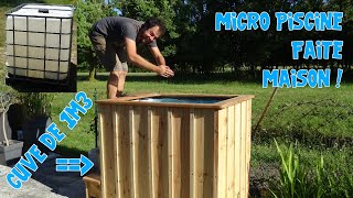 Une mini Piscine ou SPA dans une cuve de 1m3