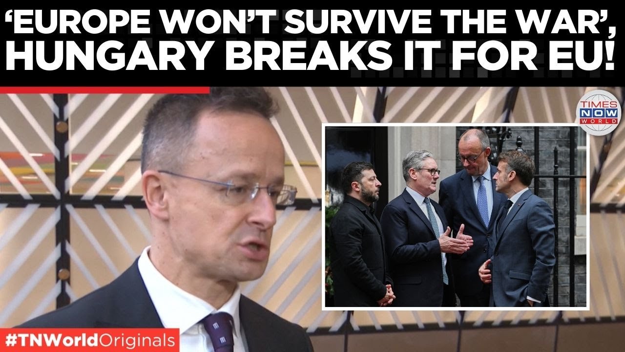 HUNGARY DEFIES EU: Szijjarto Says More Ukraine Aid Means More Deaths | Times Now World