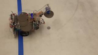 Purdue ME Mechtronics Class - Autonomous Metal Detecting & Patching Robot (best of the show award)