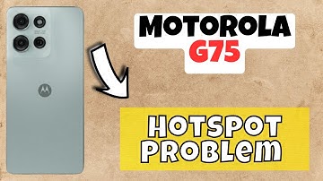 Motorola G75 Hotspot Problem Fix  #tutorial
