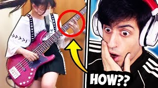 Video thumbnail of "Did She Just Play an IMPOSSIBLE Bassline??"