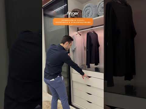 Um closet que organiza. Um quarto que inspira.