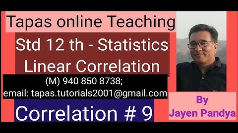 Std 12|Commerce|statistics|Chapter 2| Easiest Method of Karl pearson