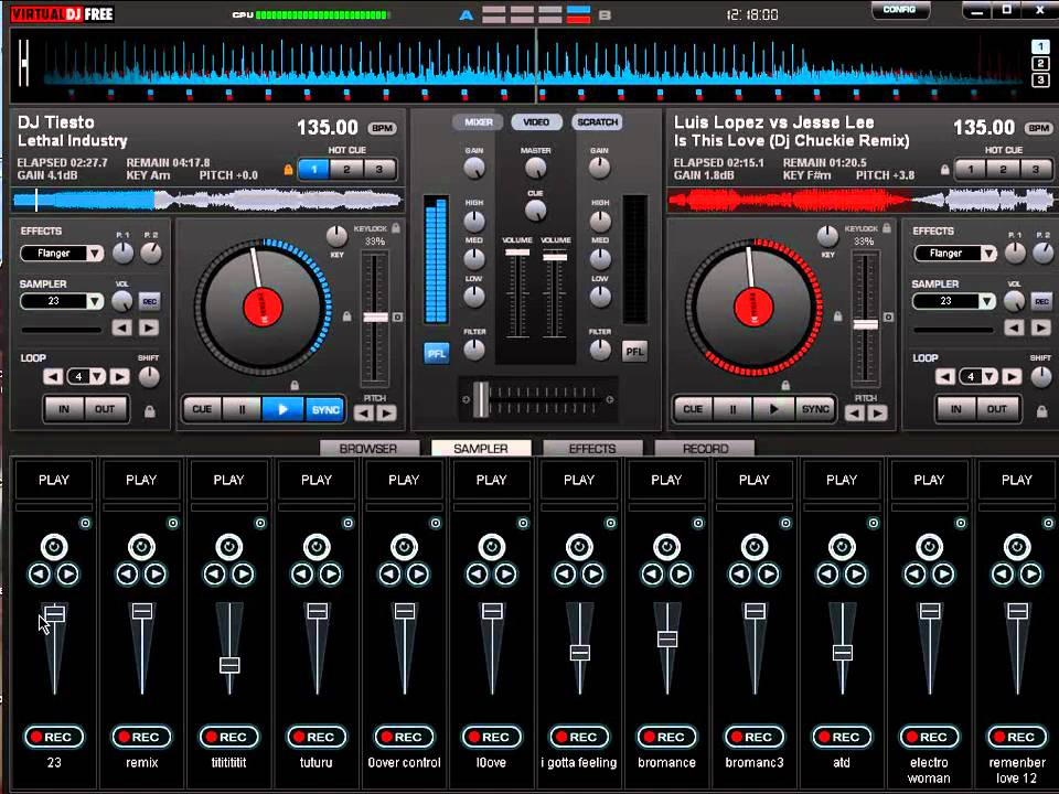 intro con virtual dj - YouTube