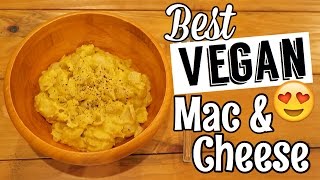 BEST VEGAN MAC & CHEESE RECIPE