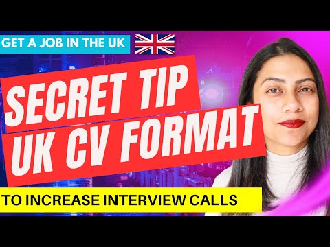 [NEW] BEST UK CV Format | UK RESUME for Interview Calls | UK Work Visa 2024 🇬🇧 - YouTube