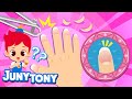 Why Do Our Nails Grow? | Fingernails Keep Growing | My Body Song | Curious Songs for Kids | JunyTony