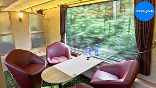 Osaka to Kyoto on Japan's New-Style Express Train | Compartment