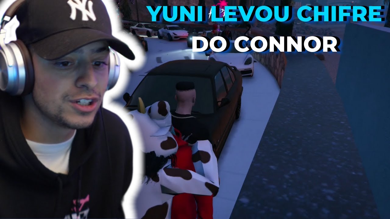 YUNI VIU O CONNOR BEIJANDO OUTRA!! [GTA RP]