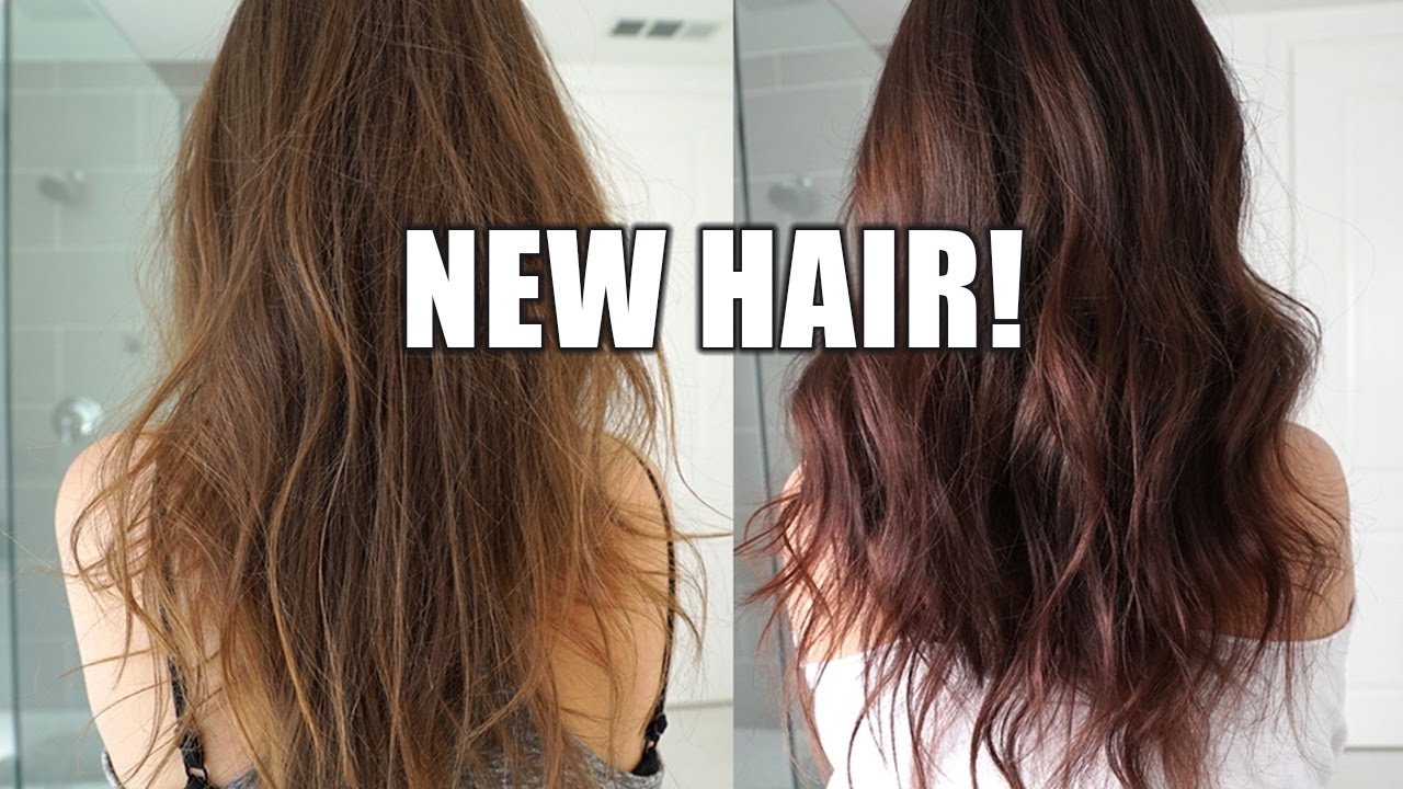 How I Colored My Hair! YouTube