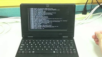 Emdebian Linux on WM8850 Netbook