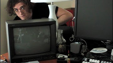 New JVC 13" CRT Monitor Unboxing & Testing (TM-A13SU, 2007)