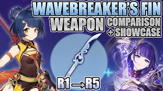 So I leveled the Wavebreakers Fin How does it REALLY compare | Genshin Impact