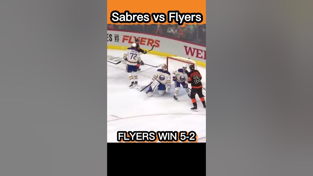 NHL Sabres Vs Flyers Highlights. Tippett Scores Hat Trick as Flyers Win