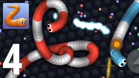 Slither.io Online Gameplay Walkthrough Part 4 [iOS/Android/PC Games]