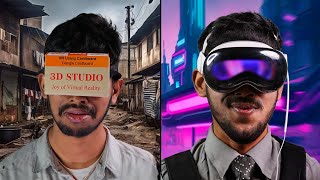 ₹300 vs ₹300000 VR Headset || ft.Apple Vision Pro!