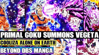 Beyond Dragon Ball Super Primal Goku Summons Vegeta To Help Fight Tekira! Cooliza Alone On Earth!