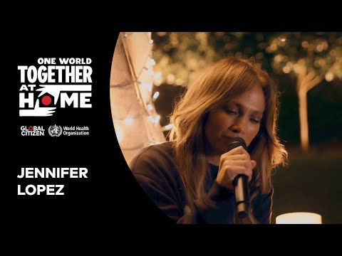 J Lo performs &quot;People&quot; | One World: Together at Home