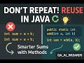 🚀 Java Code Reusability: With vs Without Methods | Clear &amp; Simple Explanation 💡
