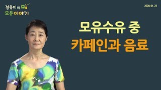 #45 모유수유 중에 커피 마셔도 됩니다. 단, (정유…