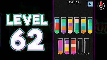 Water Color Sort Level 62 Solution