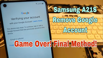 Final Method!!! Samsung A21S (SM-A217F), Remove Google Account, Bypass FRP.