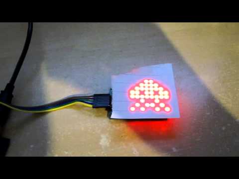 Arduino MAX7219 LED
