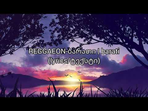 REGGAEON - ბარათი/Barati (Lyrics/ტექსტი)