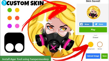 TUTORIAL CUSTOM SKIN AGAR.IO, PC METHOD, VERSION 2.25.1 (AGAR.IO MOBILE)