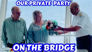 Celebrity APEX CAPTAIN hosts a BRIDGE PRIVATE PARTY for US