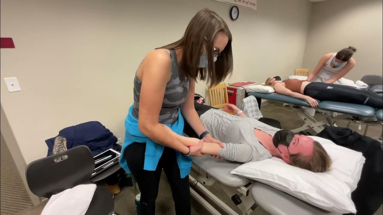 ELBOW Humeroulnar joint medial glide YouTube