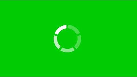 Please Wait Loading Greenscreen 3