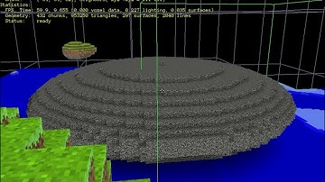 Cubic Voxel Surfaces with Urho3D - World Edit Test