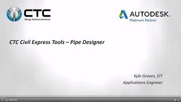 CTC Civil Express Tools: Pipe Designer