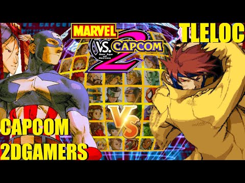 MvC2 Mvci Umvc3 CAPCOM2DGAMERS vs TLELOC pt 3