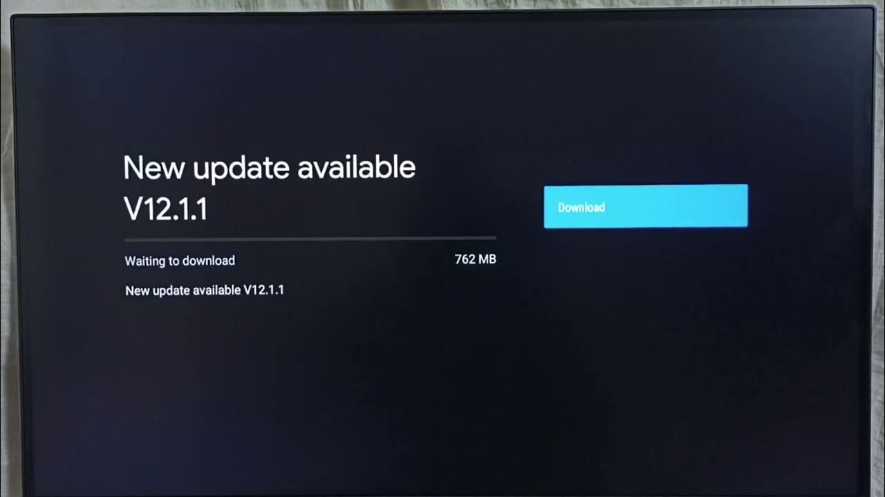 HISENSE Android TV Update Android TV OS to Android TV 12 or Android