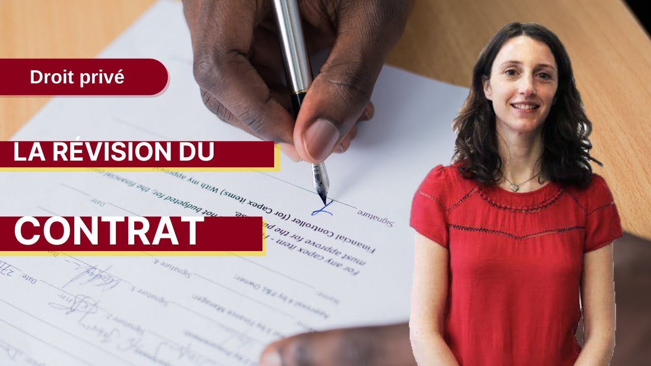 Droit privé : La révision du contrat
