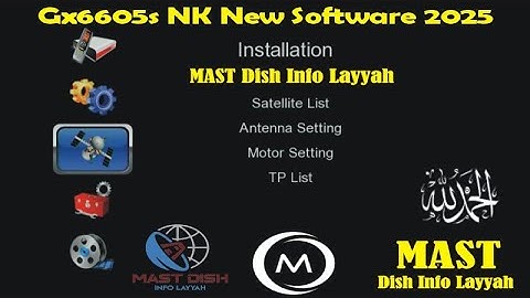 Gx6605s NK New Software 2025 With Black Beautiful Theme #gx6605s #nk #gx6605snewsoftware