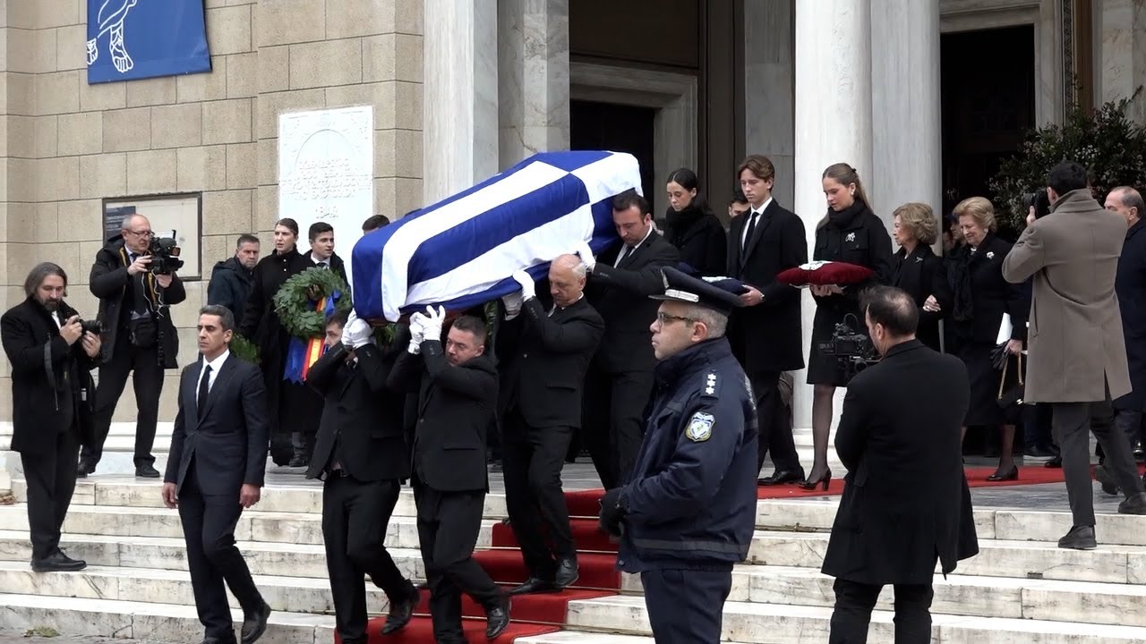 Ολοκλήρωση της Εξόδιου Ακολουθίας της πριγκίπισσας Ειρήνης