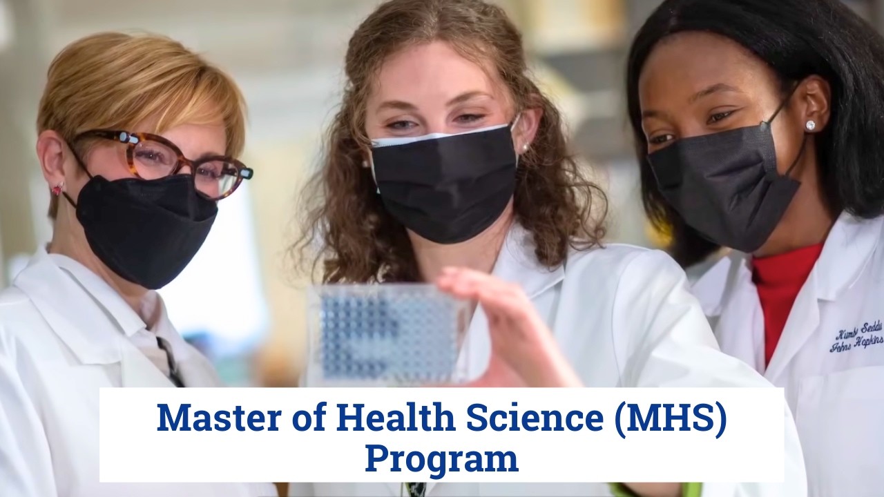Master of Health Science (MHS) Program | Johns Hopkins Bloomberg School of Public Health. - YouTube