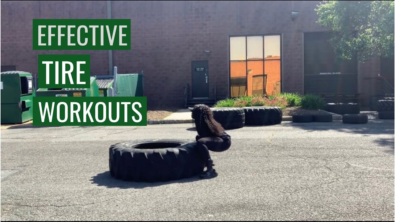 EFFECTIVE TIRE WORKOUTS! Easy Outside Workout! YouTube