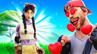 Je suis TOMBÉ AMOUREUX de JULIE sur FORTNITE